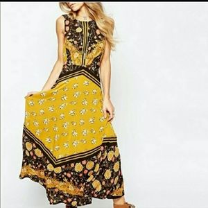 OFFER! FreePeople Floral Maxi Dress